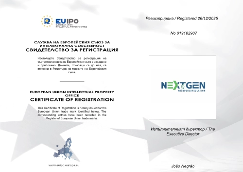 NextGen microencapsulation EU trademark